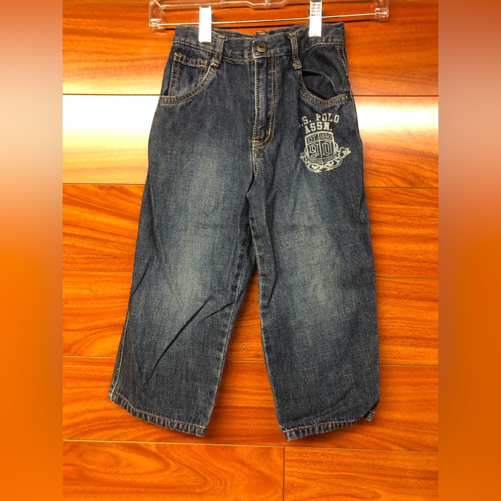 U.S. Polo Assn Jeans Boys Embroidered Size 4